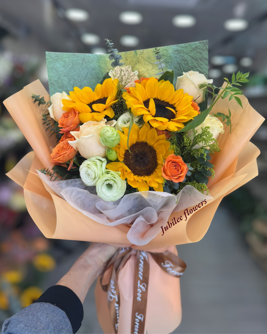 🌻 向日葵花束