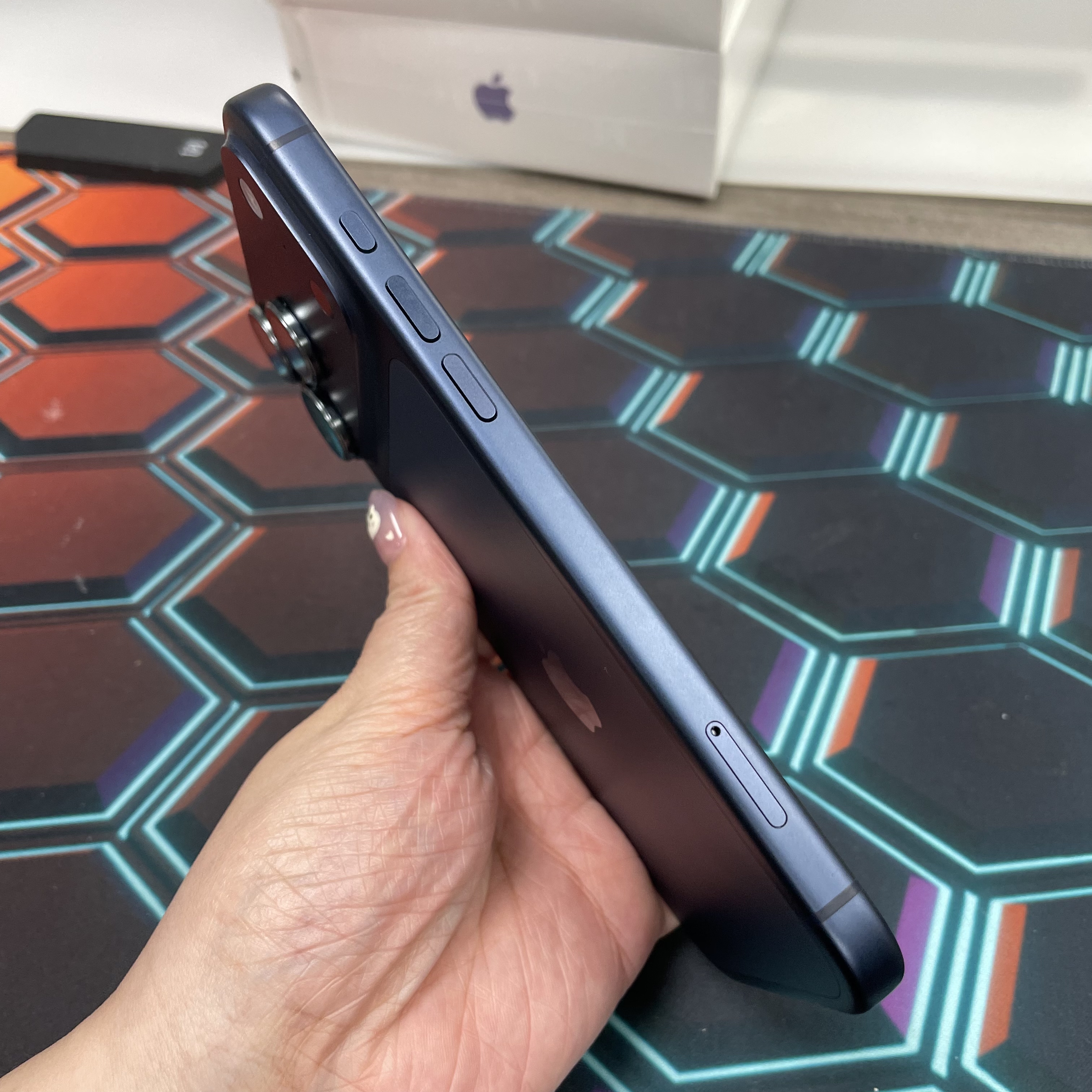 *6753 17 Pro max 完美機 256GB 電100 藍色 blue