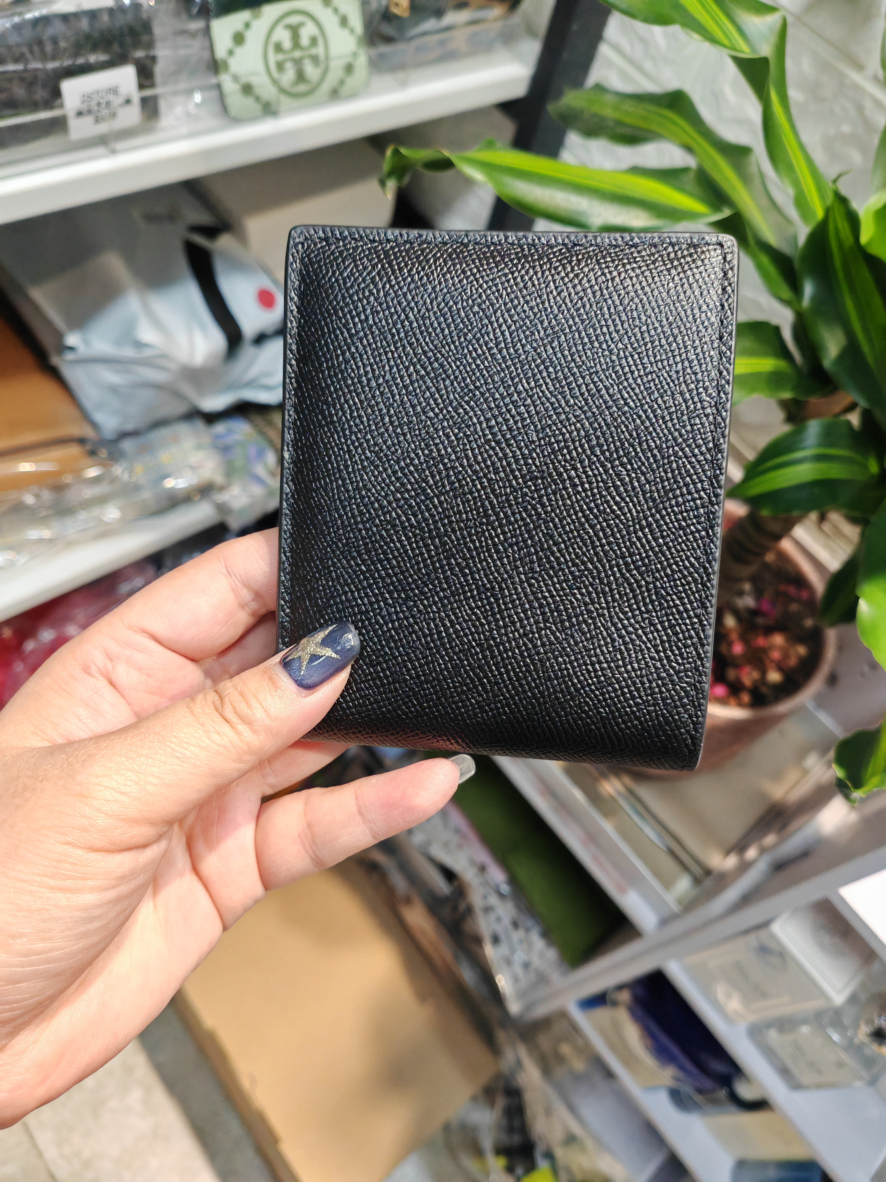 香港現貨-Coach men's wallet blk