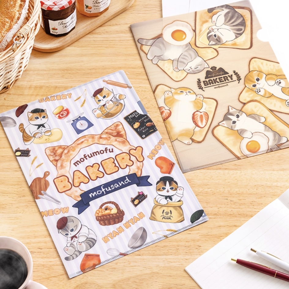 Mofusand 鯊魚貓 A4FILE｜預訂