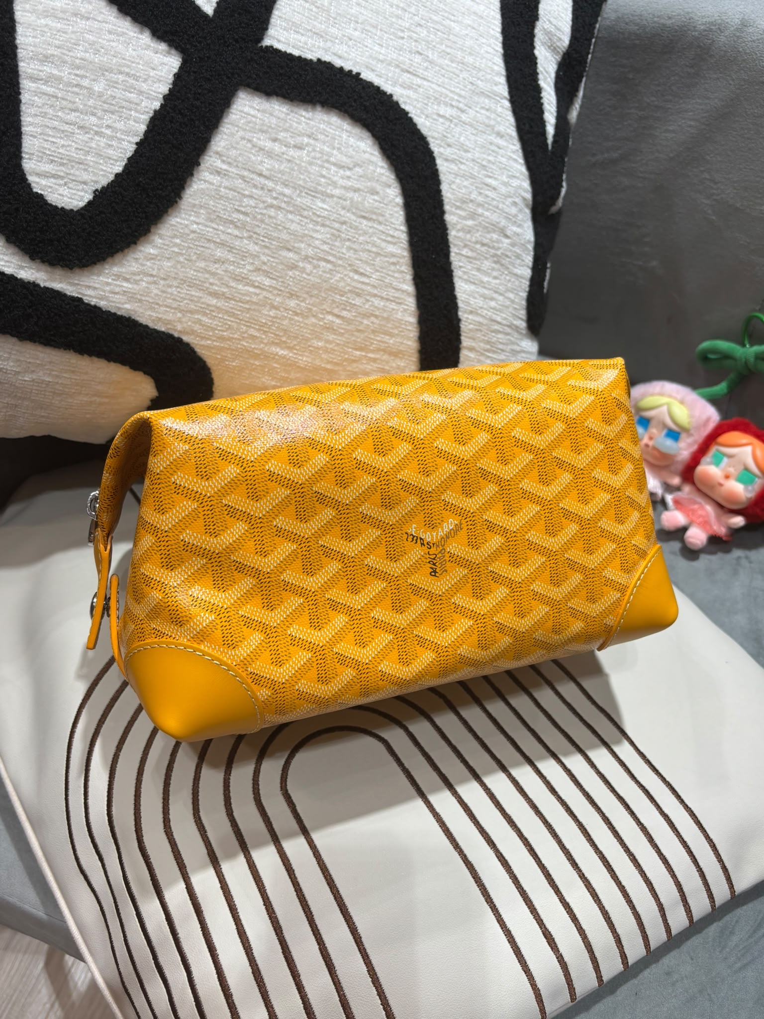 Goyard Bowling 25 Toiletry Bag Boeing 25 100%Authentic,99%new ✅已配上斜孭飛原裝肩帶
