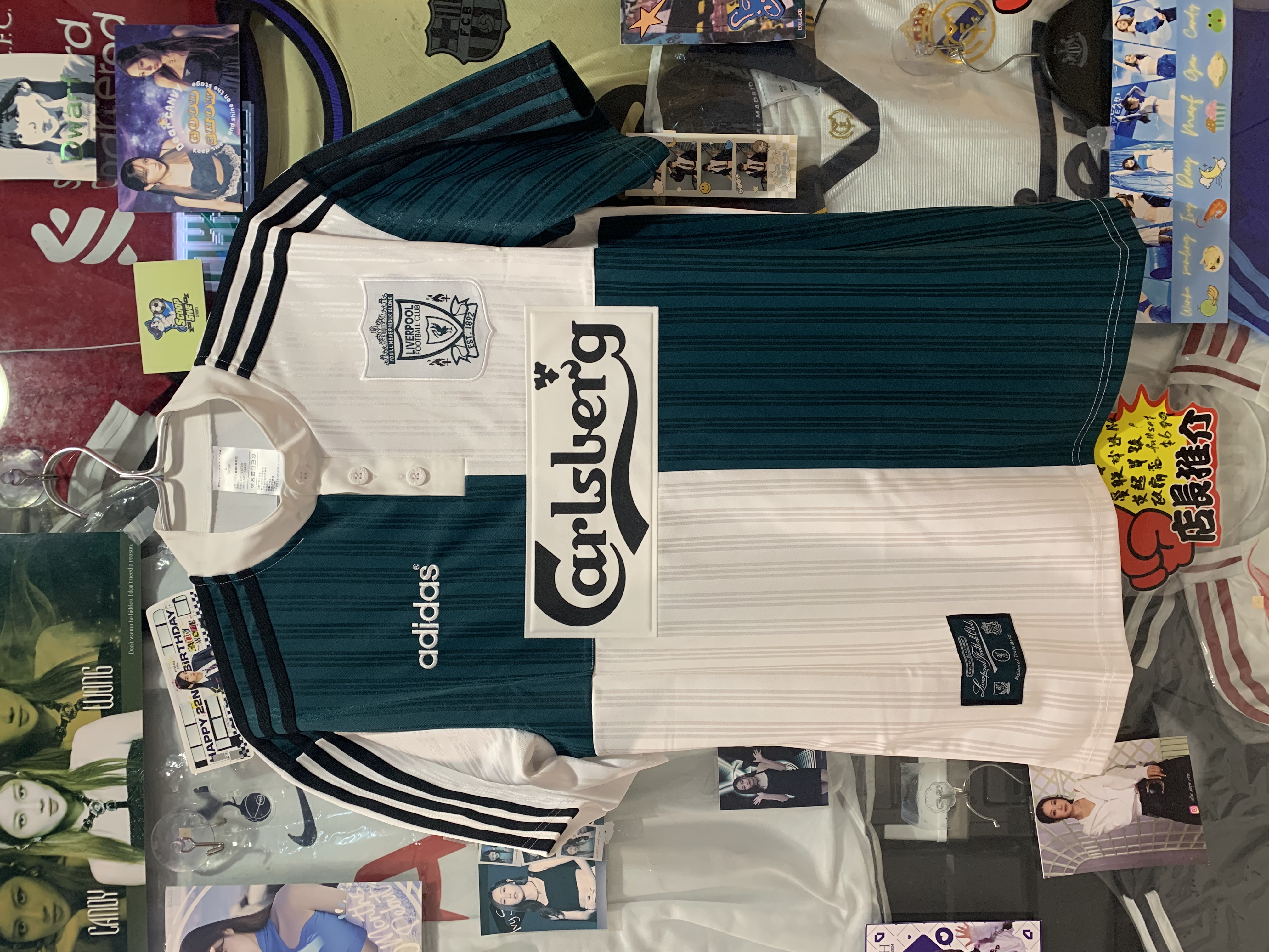 1995-96 利物浦 作客 復刻 球迷版 短袖