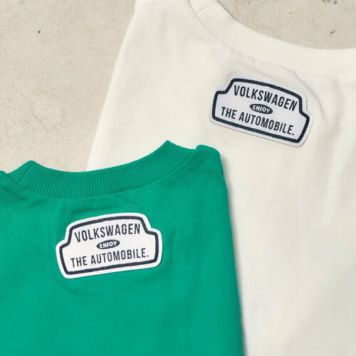 🆕【⭐訂購⭐】  日本直送🌀#Volkswagen 雙面印花貼布 條紋袖 短袖Tee［2款選］🌀[ELCA-0217][260424]