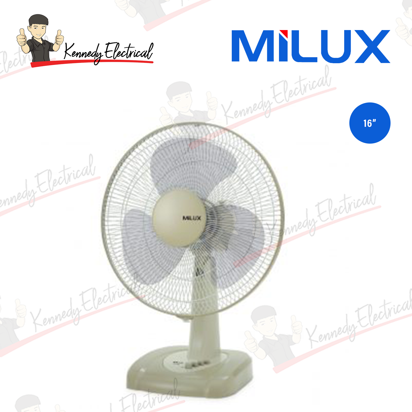 Milux 16" Table Fan (MTF-1601)