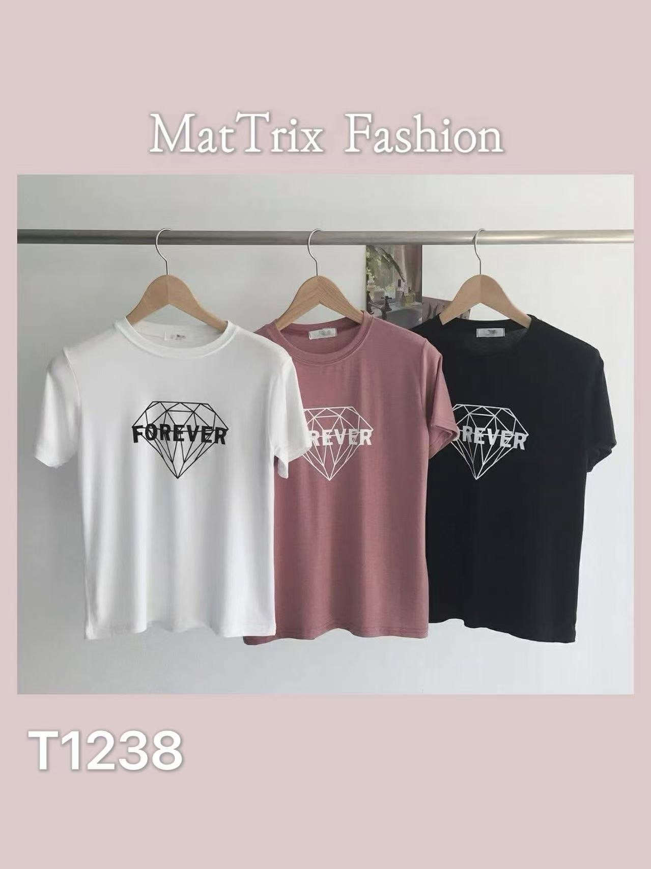 T1238 Forever 💎Tee 原價$199