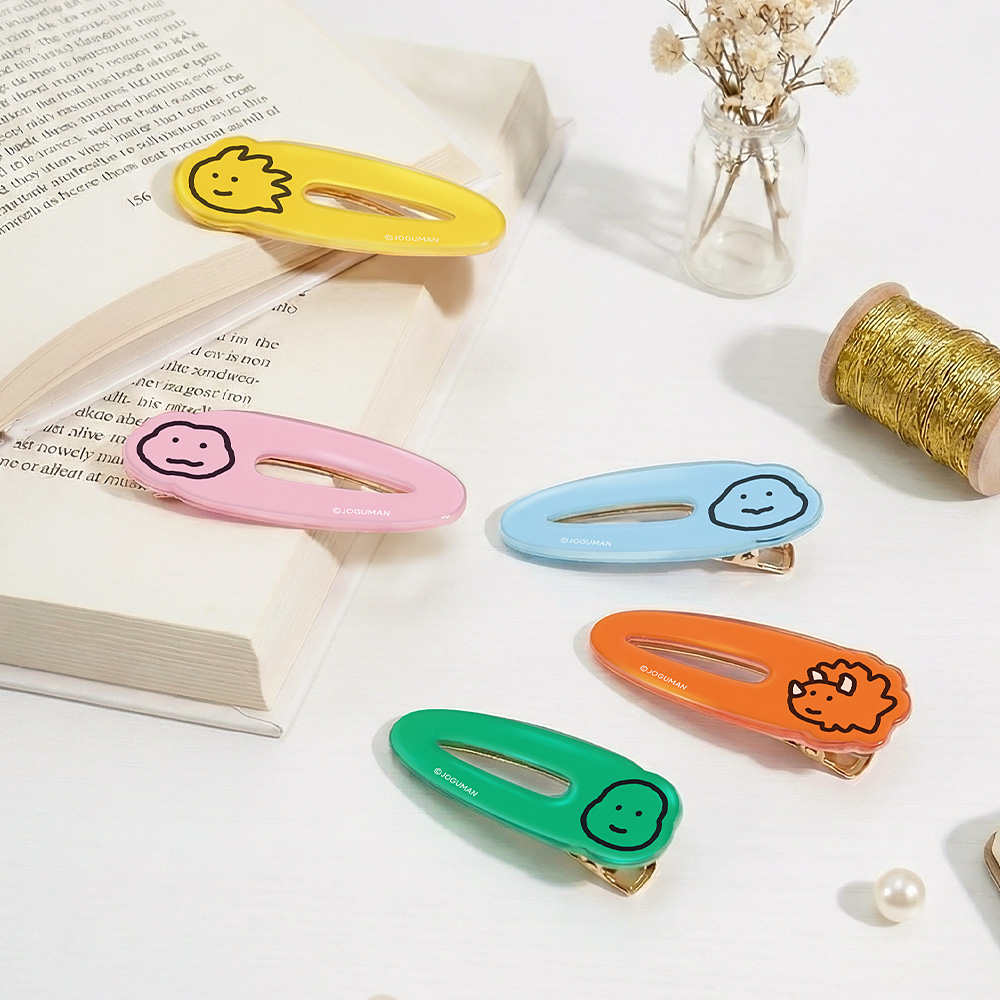 【台灣7-11 預購】JOGUMAN 壓克力髮夾 (盲袋)