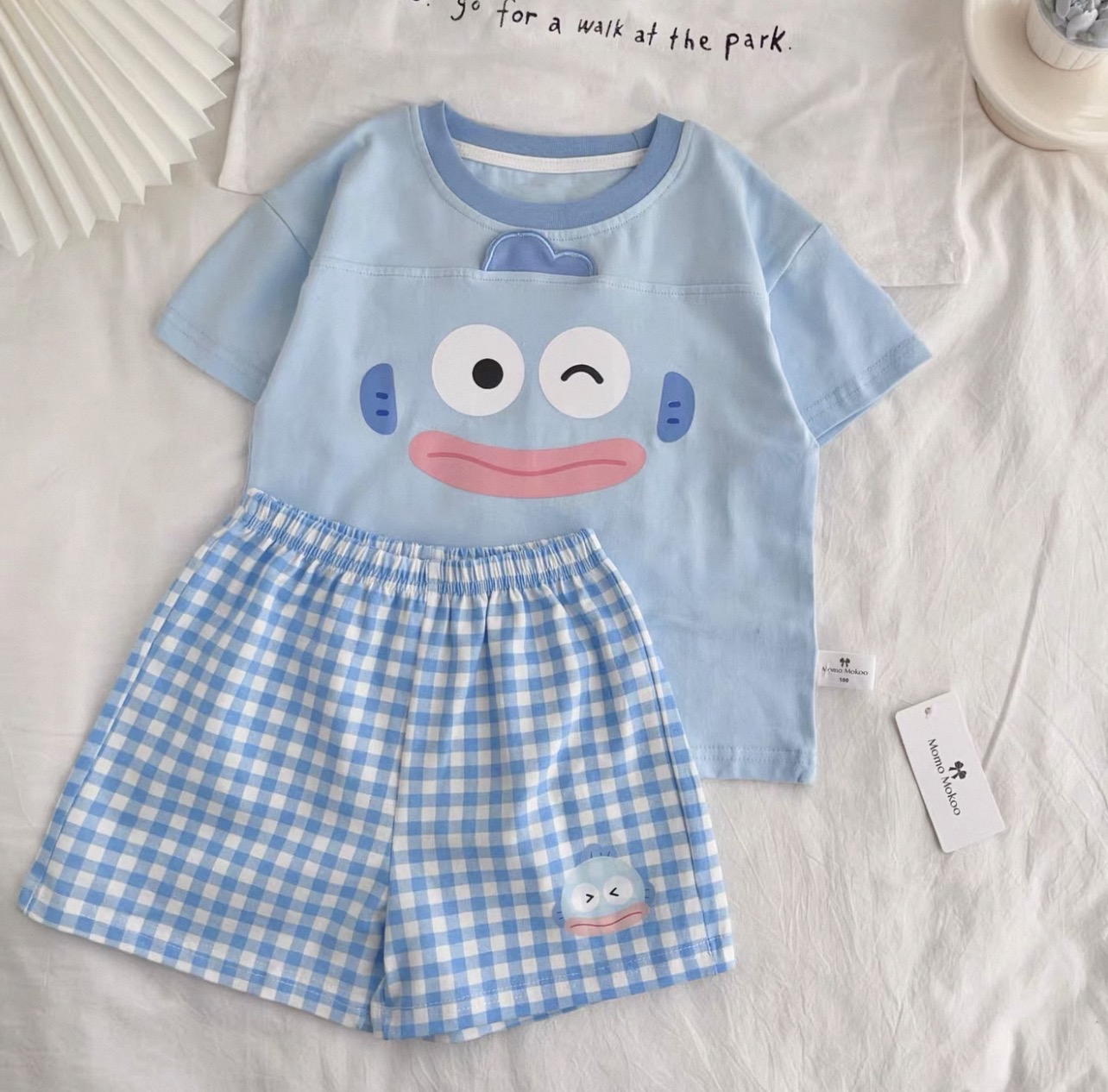 【$50童裝區】兒童卡通圖案短袖套裝