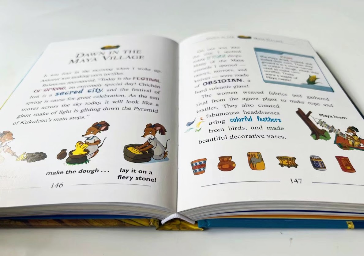 Geronimo Stilton Journey Through Time 8 books 老鼠記者時空穿梭世界8冊    S66