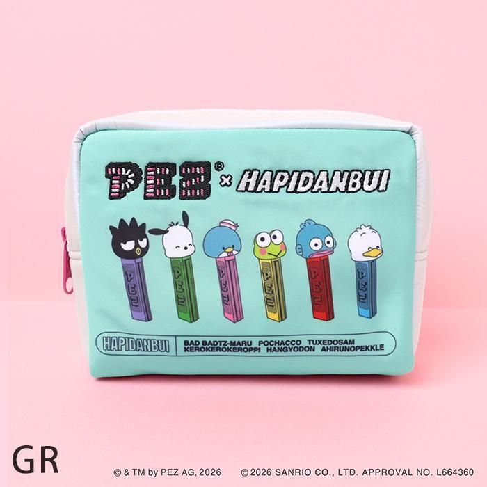 日本預訂📍日本PEZ×HAPIDANBUI得意系列 - 拉鏈袋仔