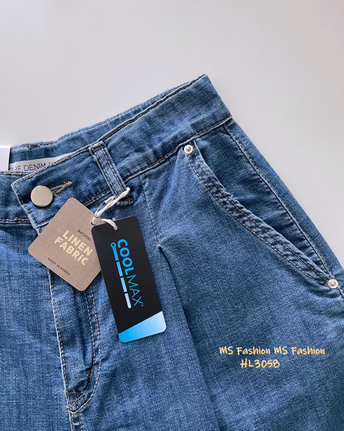 HL3058 韓國🌼Howluk冰涼男友褲