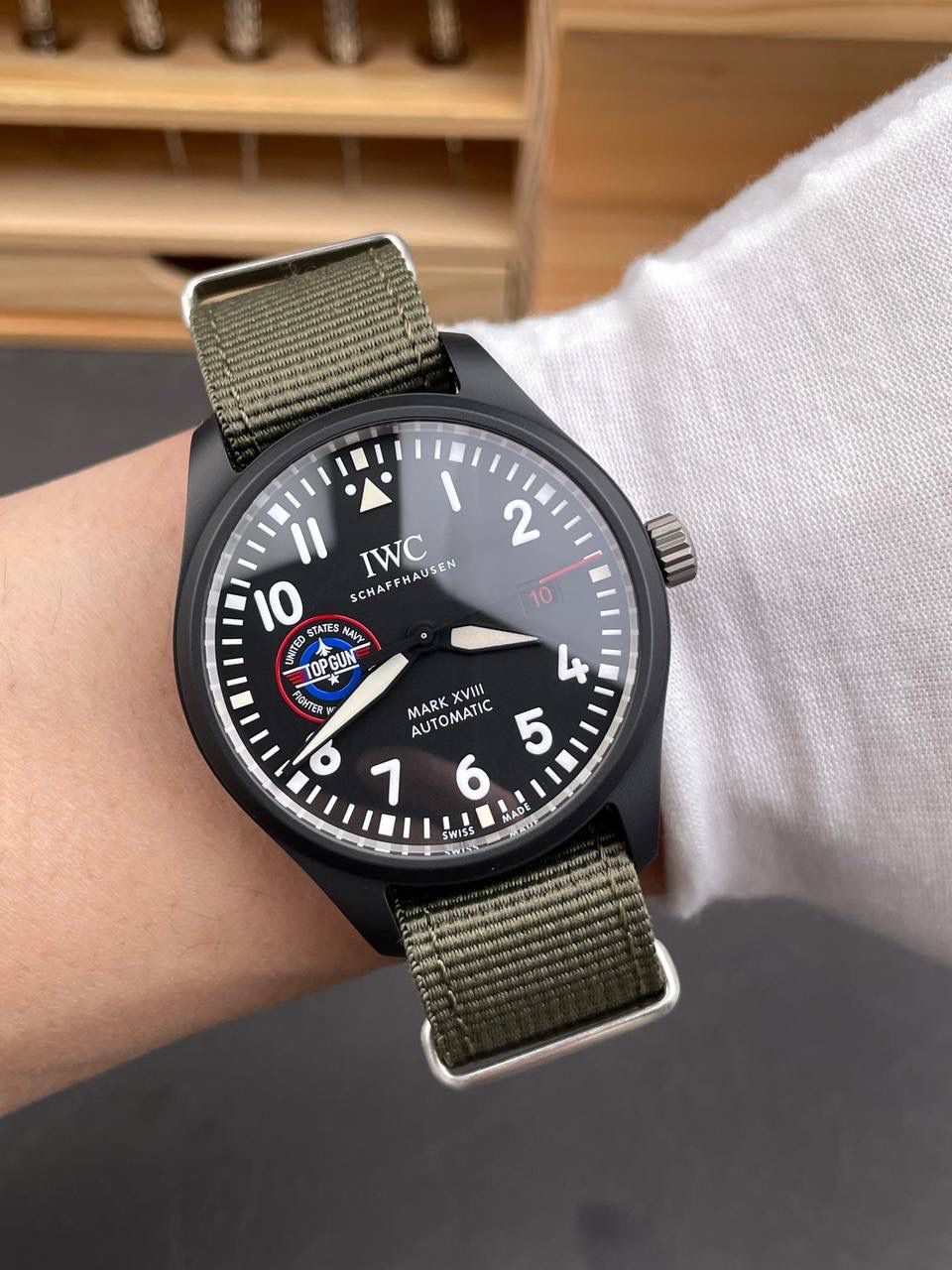 IWC 马克十八 TOP GUN海军空战腕表/41mm/2892机✔️