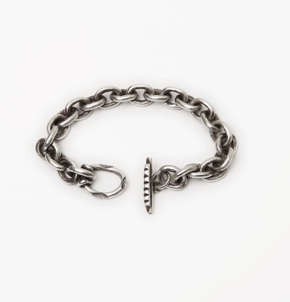 Stud bar chain bracelet
