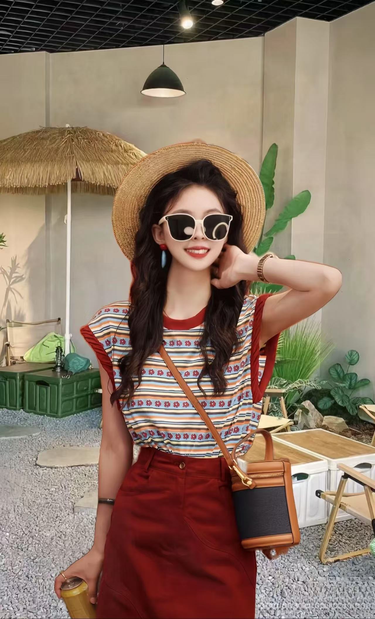 ST214小众印花套装