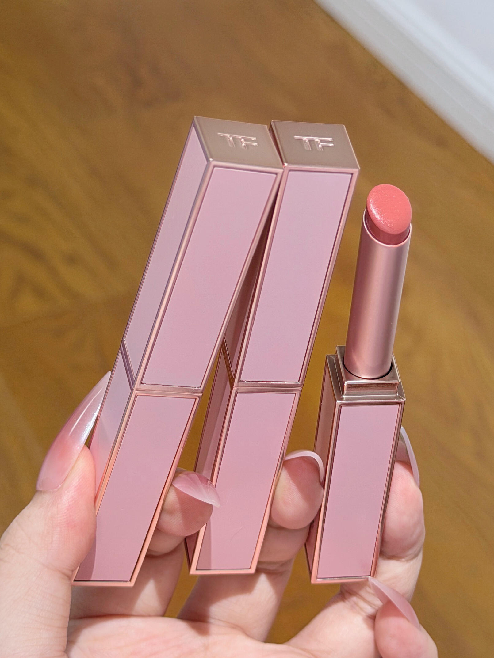 2026七夕限定！ TOM FORD 湯姆福特 TF 雙色眼影 唇膏 151 12 胭脂 02 氣墊