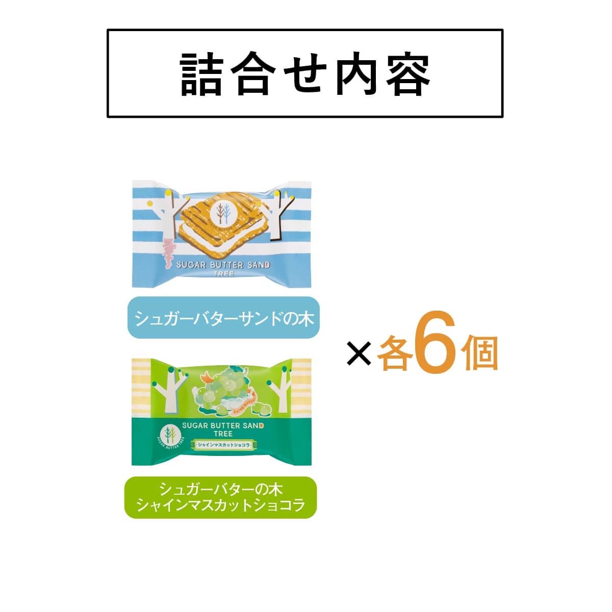 日本直送 Sugar Butter Sand Tree 巨峰提子口味