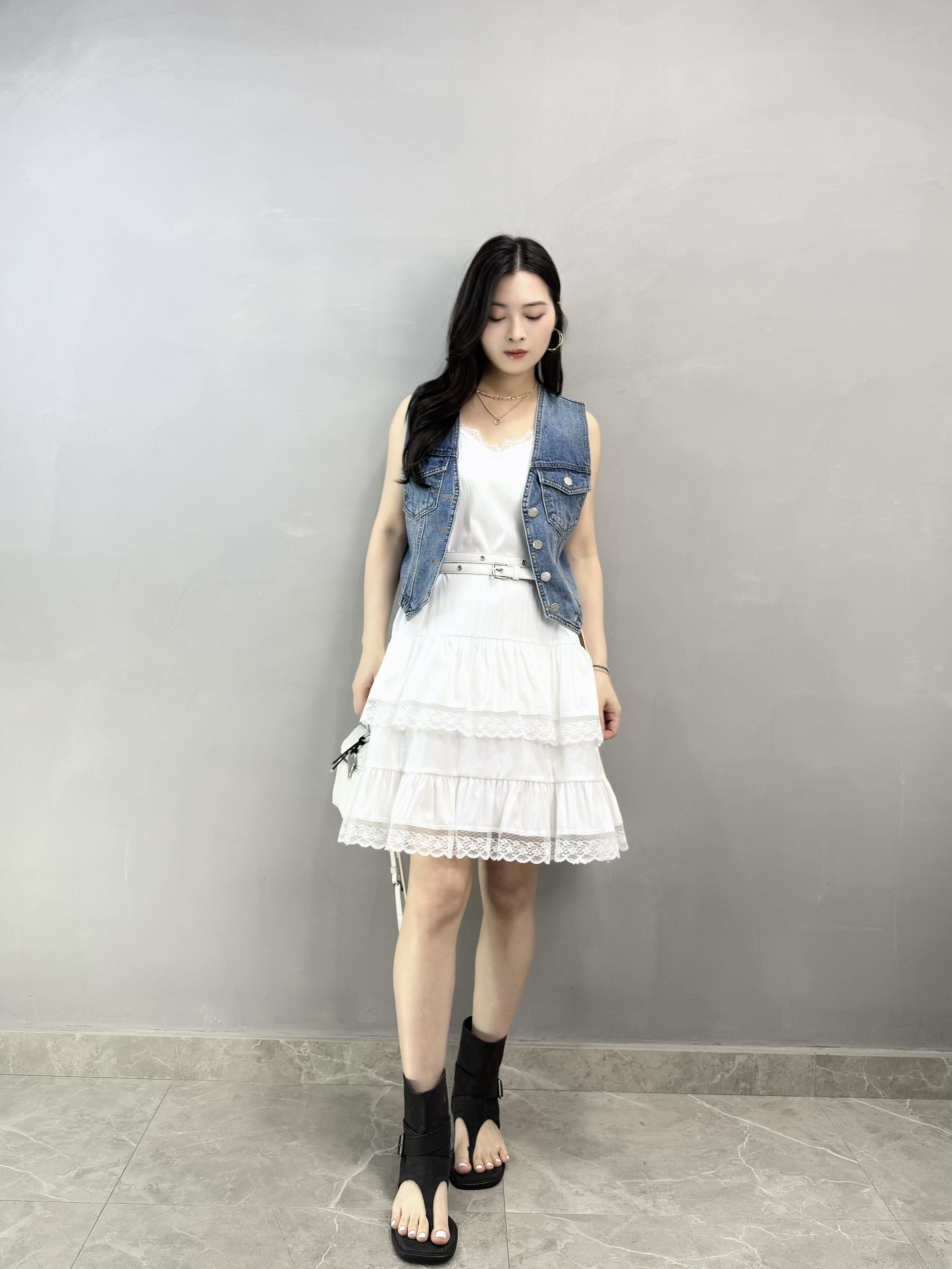 N77 Lace 邊吊帶Ops