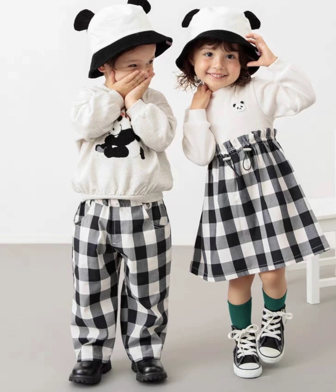 B0003 熊貓兄妹裝