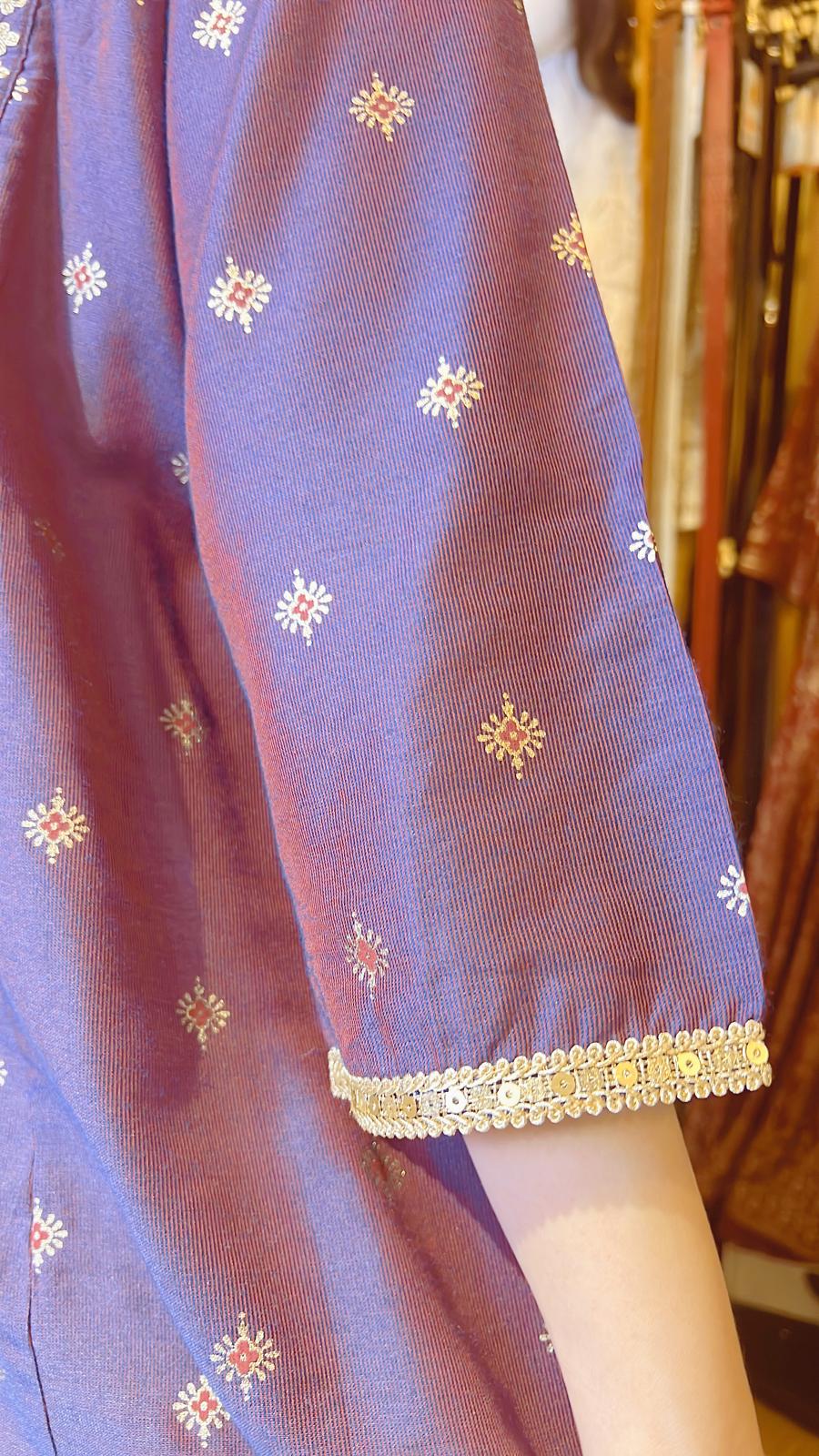 Violet Purple Haert Shape-Collar OP 44" #1013