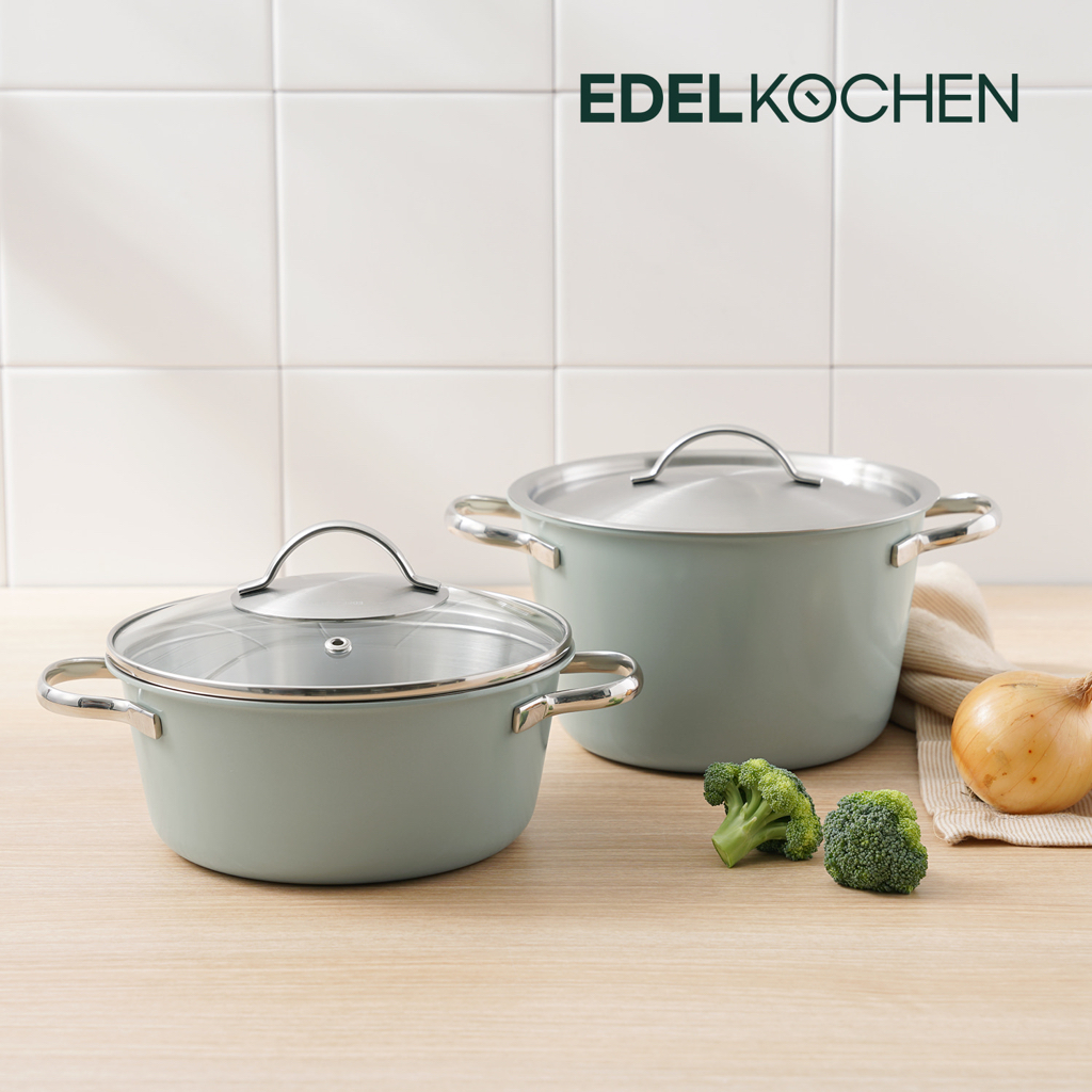 Edelkochen 5層不鏽鋼組合鍋具3件套裝 (適用於電磁爐)