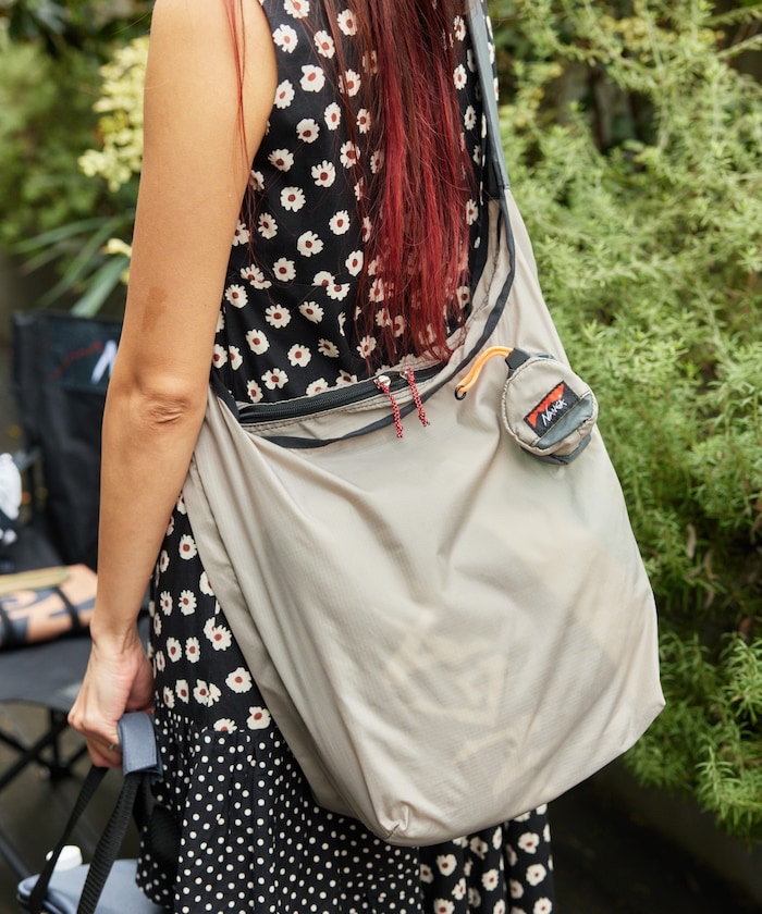 【5月6日 2100截單】 NANGA限定色POCKETABLE SHOULDER BAG 
