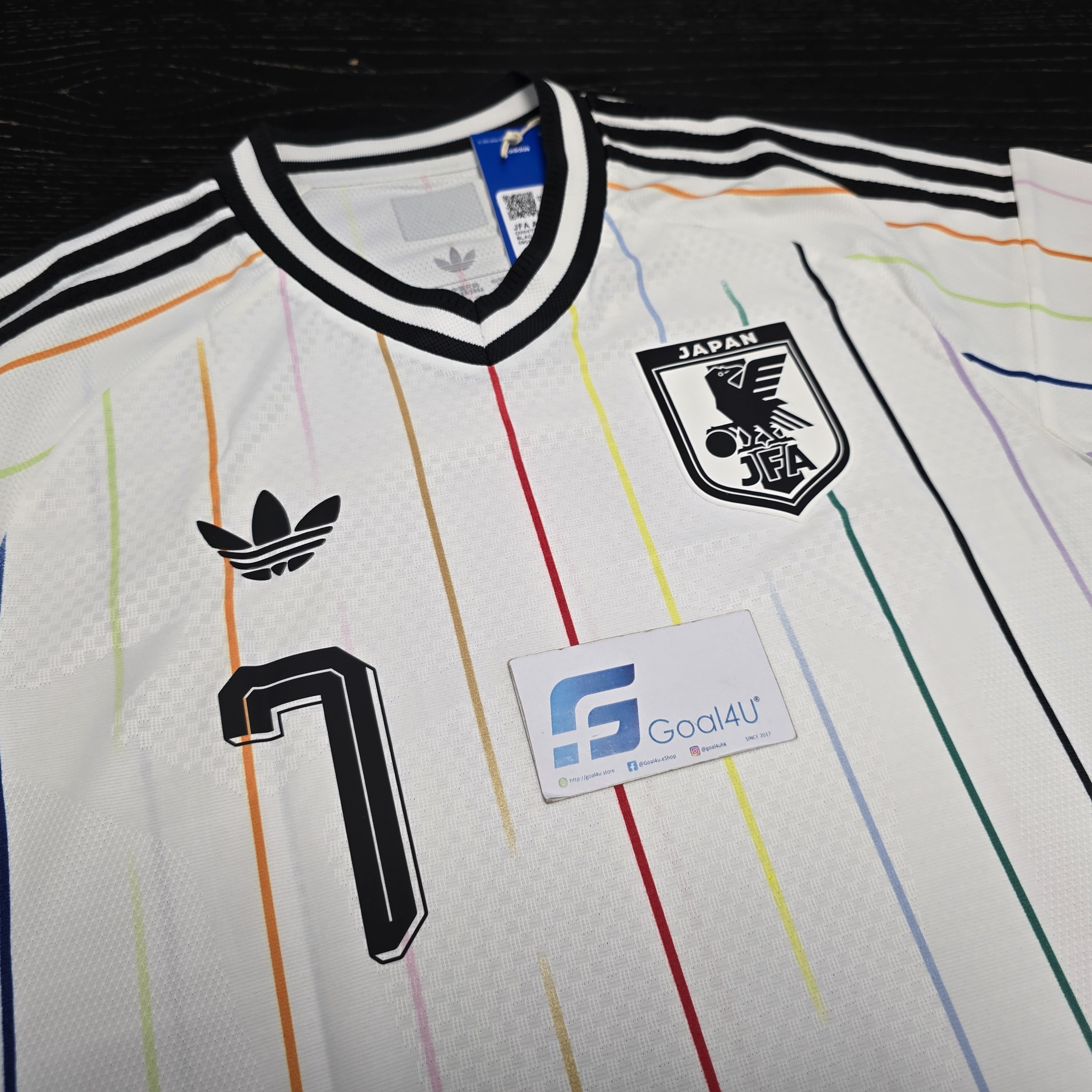 Adidas Japan 日本國家隊 2026-27 作客球員版球衣 (可加印字及臂章) KD3348