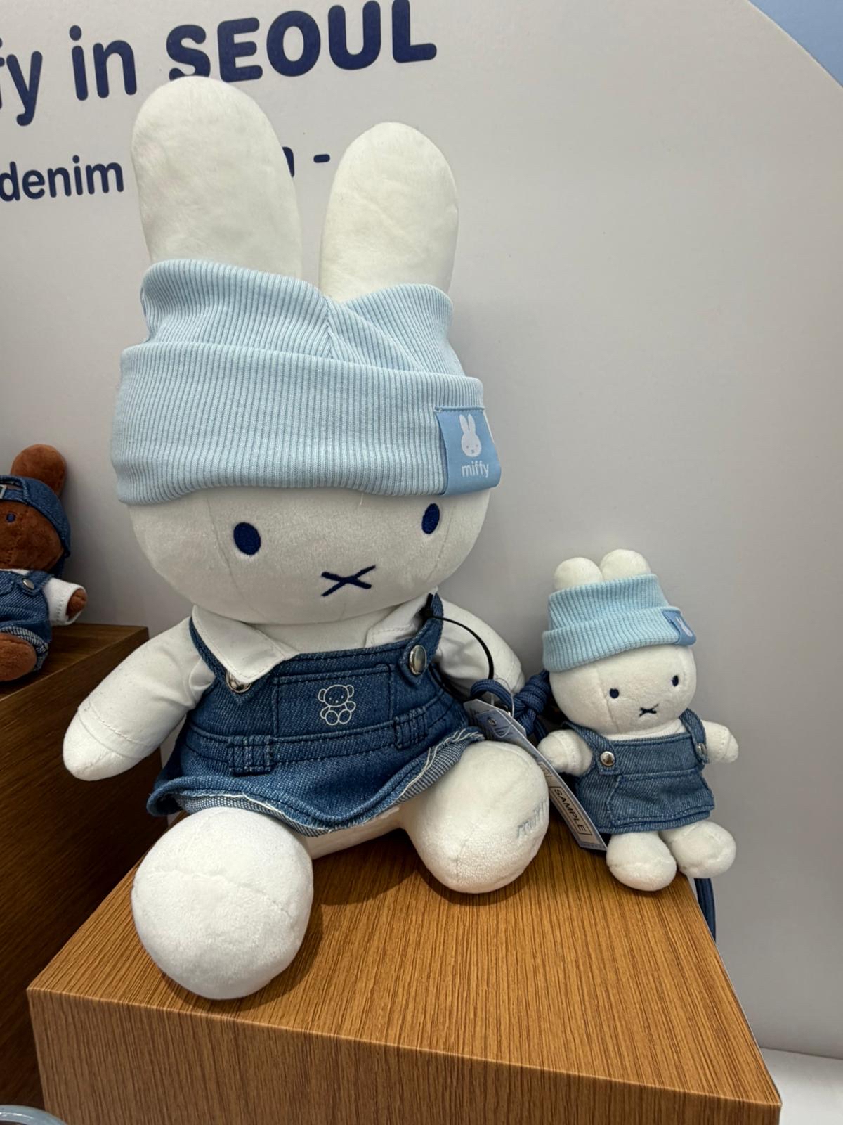（約4月底到貨）🇰🇷韓國限定Miffy Seoul Denim Edition系列 大公仔