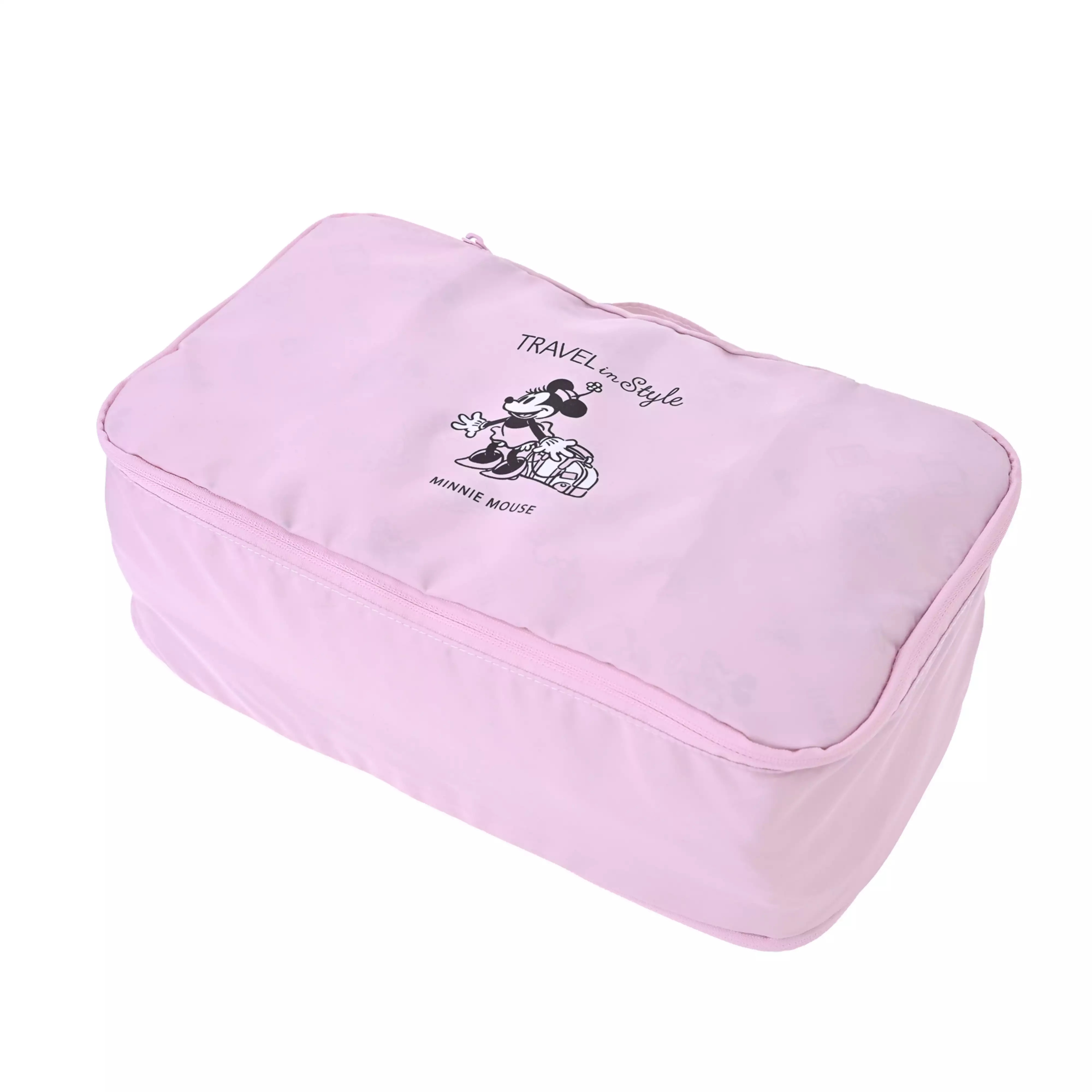🌸 【預訂】Minnie 折疊壓縮收納袋 (S) - Disney Magical Travel