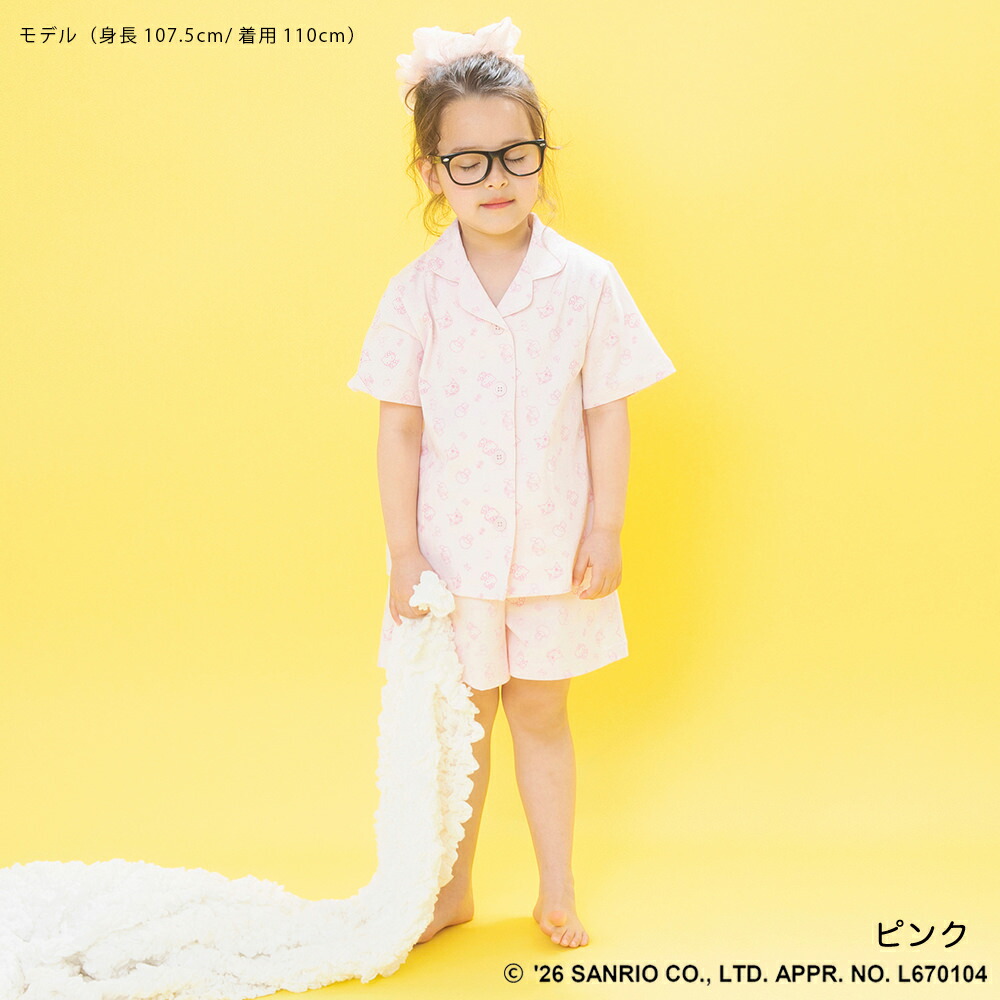 🆕【⭐訂購⭐】🌀 🇯🇵 日本直送 #Sanrio 全身印花 開胸 家居服套裝［2款選］🌀 [ELDA-0059][260421]