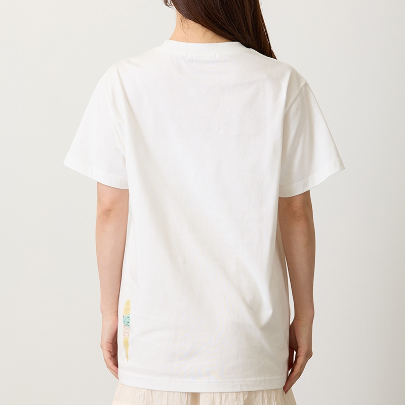🌸 【預訂】mofusand Gelato T-shirt (White) - mofusand 5/6新品