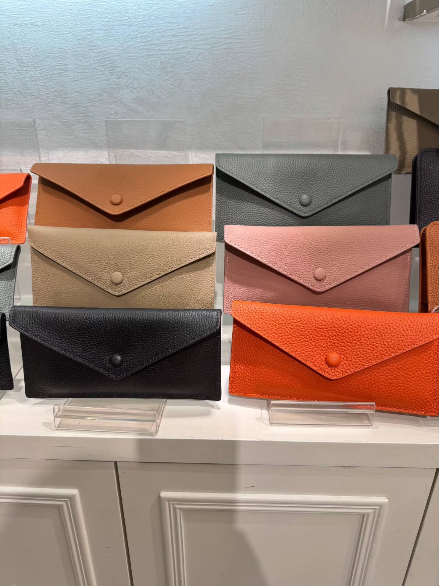 全皮革信封卡夹 🇨🇳