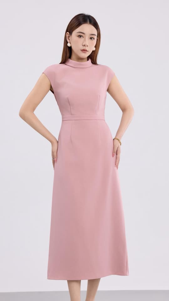 14241328 Aurora Open-Back Elegance Dress
