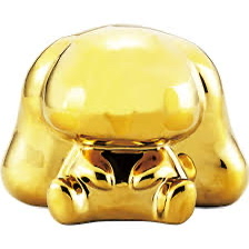 Sanrio 玉桂狗 金色貯金箱