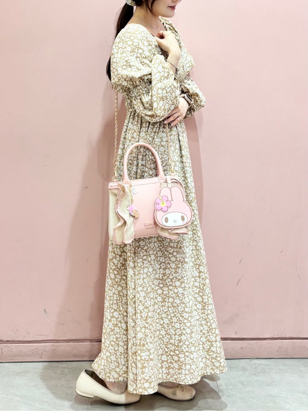 🆕【⭐訂購⭐】 🌀SAMANTHAVEGA x #Sanrio 2-WAY 荷葉邊籃子包［2款選］🌀[ELGD-0002][260801]
