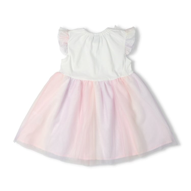 🆕【⭐訂購⭐】 🇯🇵日本直送🌀薄紗荷葉邊 拼接 連身裙［2款選］🌀[ELDA-0131][260514]