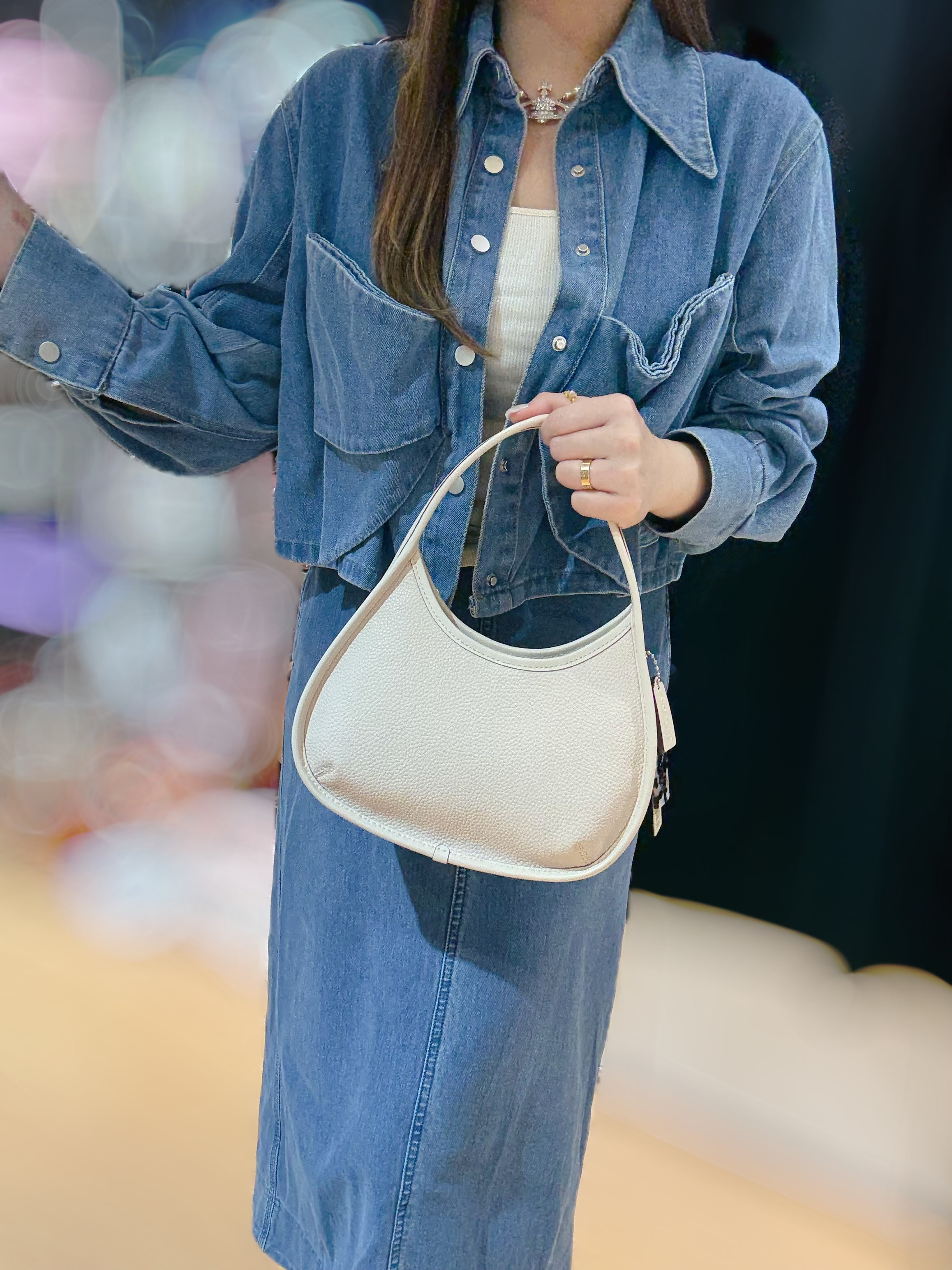 Coach Ergo bag white