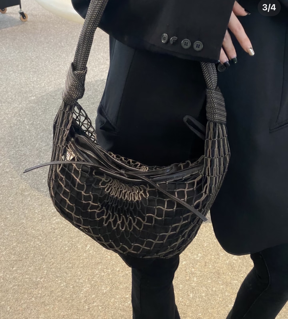 LEMAIRE x Filt Croissant shoulder bag 