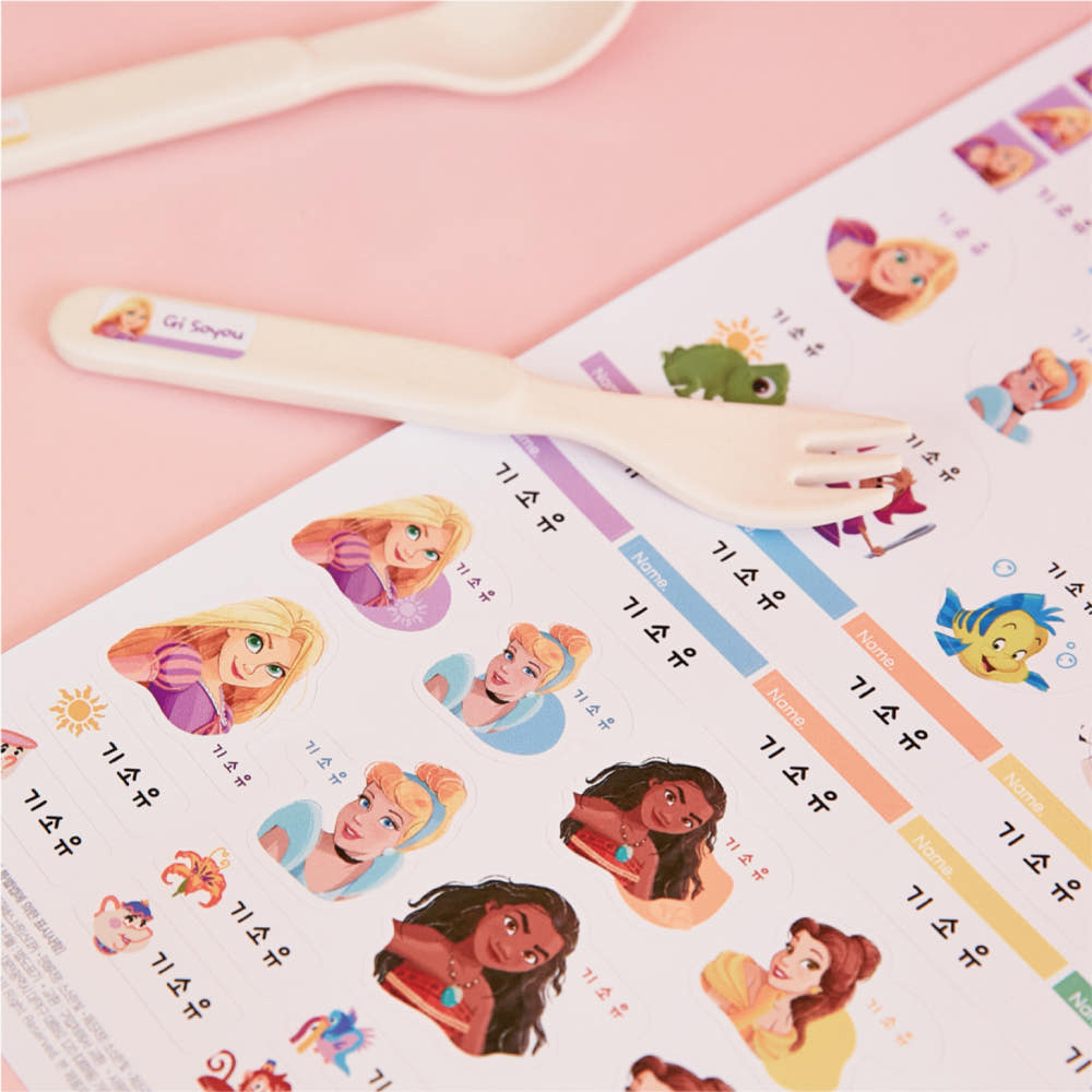 韓國🇰🇷Diseny系列防水文具餐具姓名貼紙