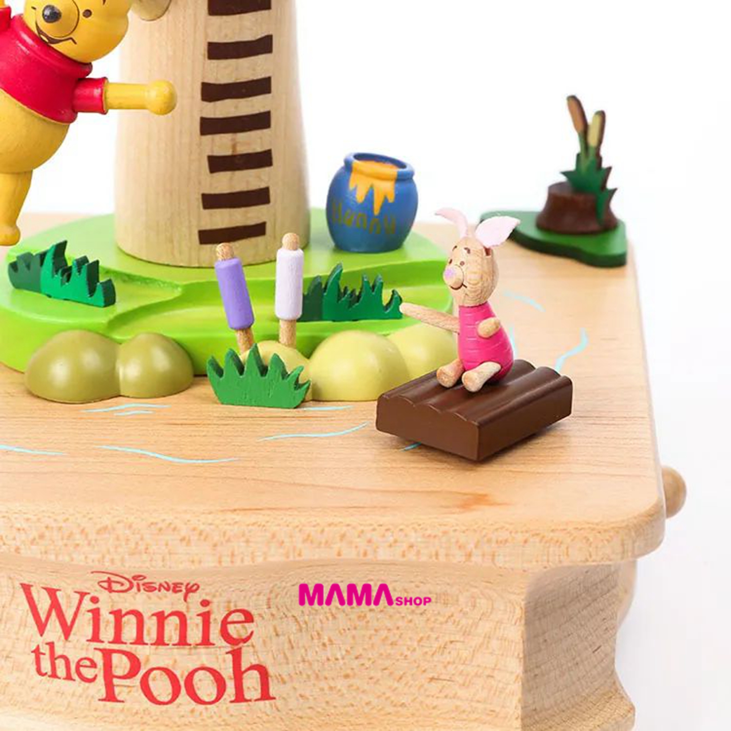 台灣直送迪士尼小熊維尼繞圈音樂盒