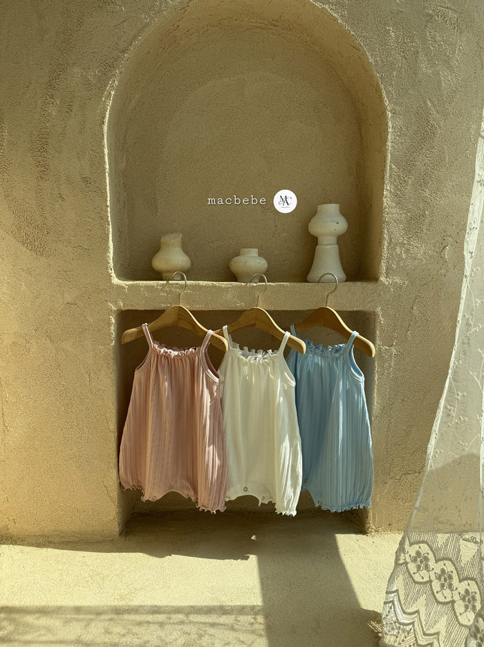 🇰🇷macbebe 吊帶連身衣+髮帶