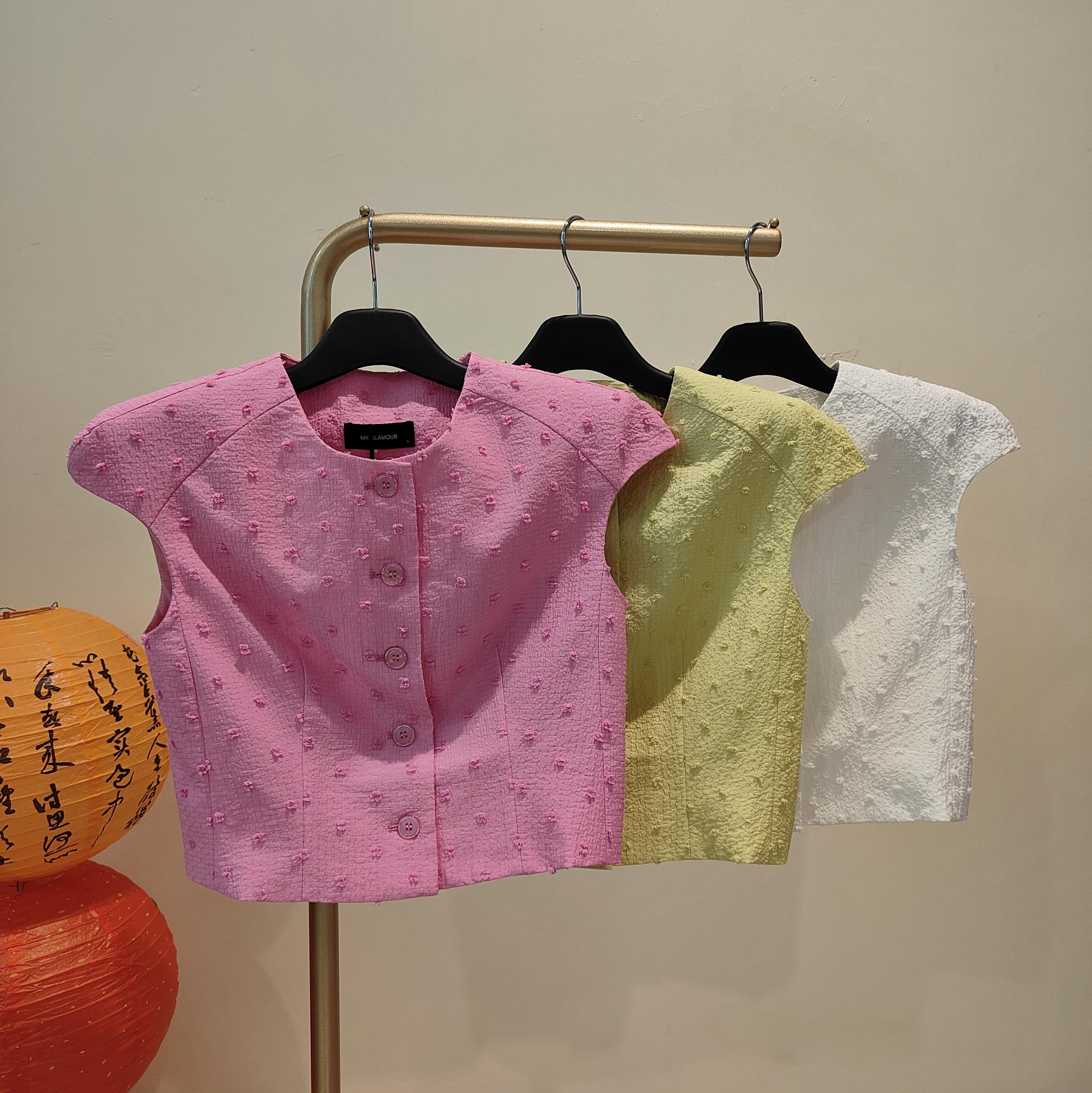 独家立体小纹路上衣 2645