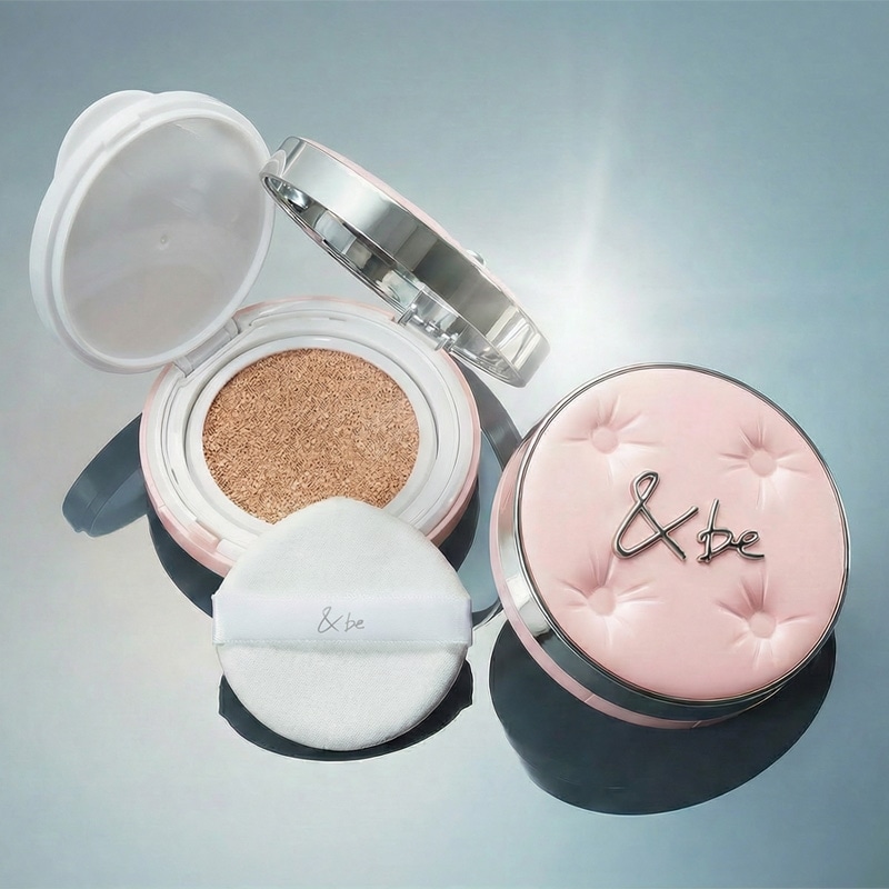 四月連線貨品 - 日本 &be Cushion Foundation Pink Edition 粉紅限定版光澤氣墊粉底