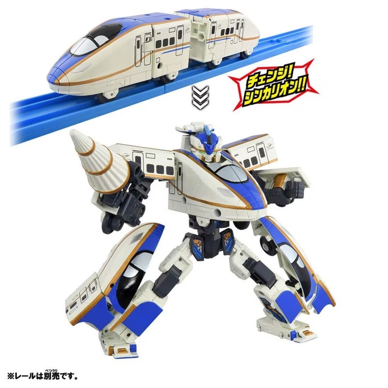 日本TAKARA TOMY  新幹線變形機器人 SGX-E5E7 E5E7 組合豪華組(2026復刻版)