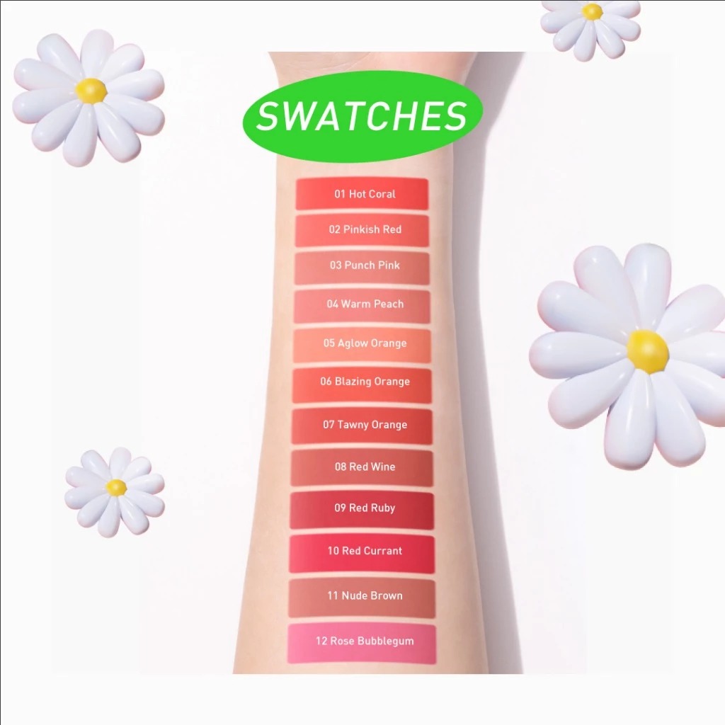 🇹🇭Baby Bright Barrier Matte Lip Click 按壓式柔霧唇膏 1.4g 💄✨（12色可選）
