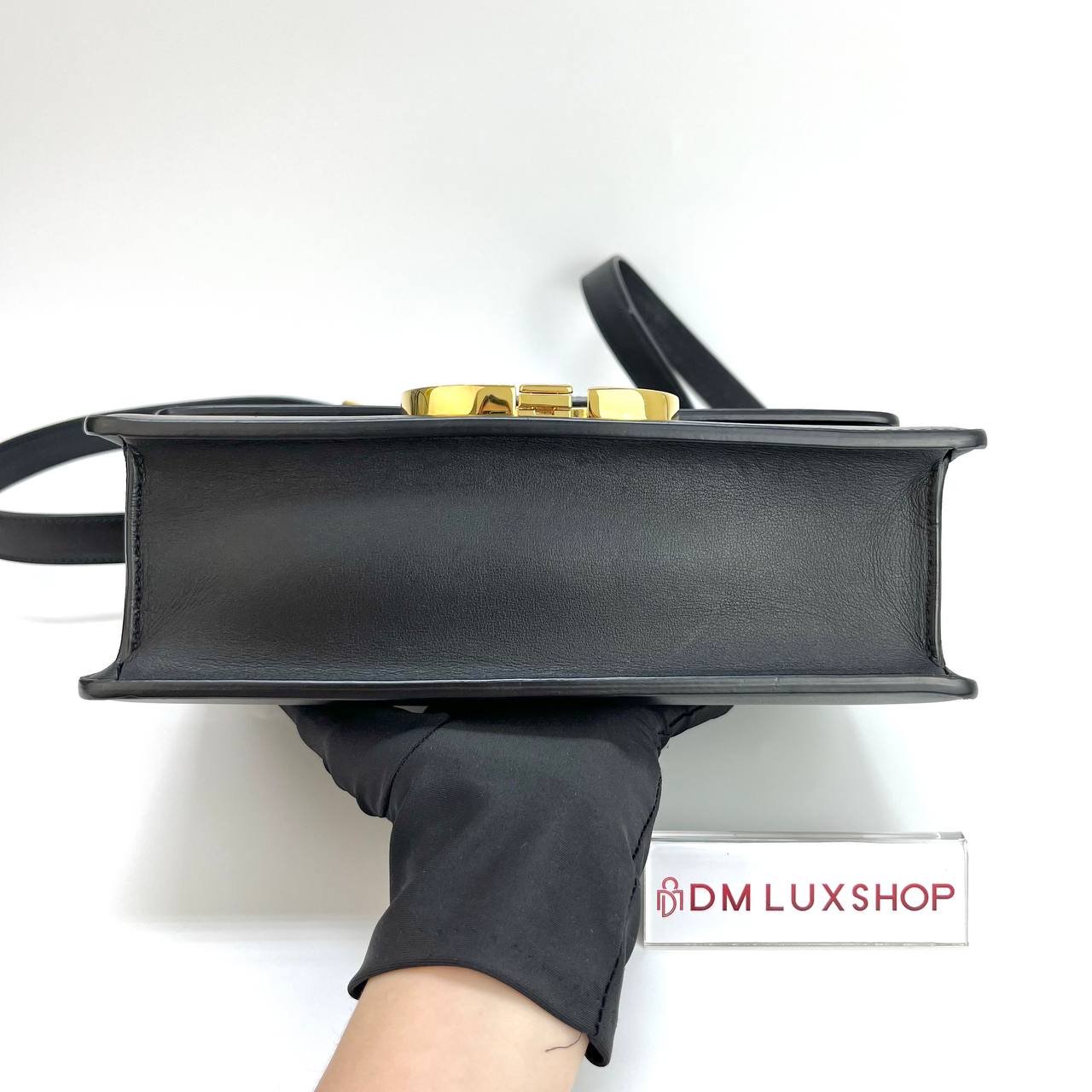 Dior Black Calfskin 30 Montaigne GHW