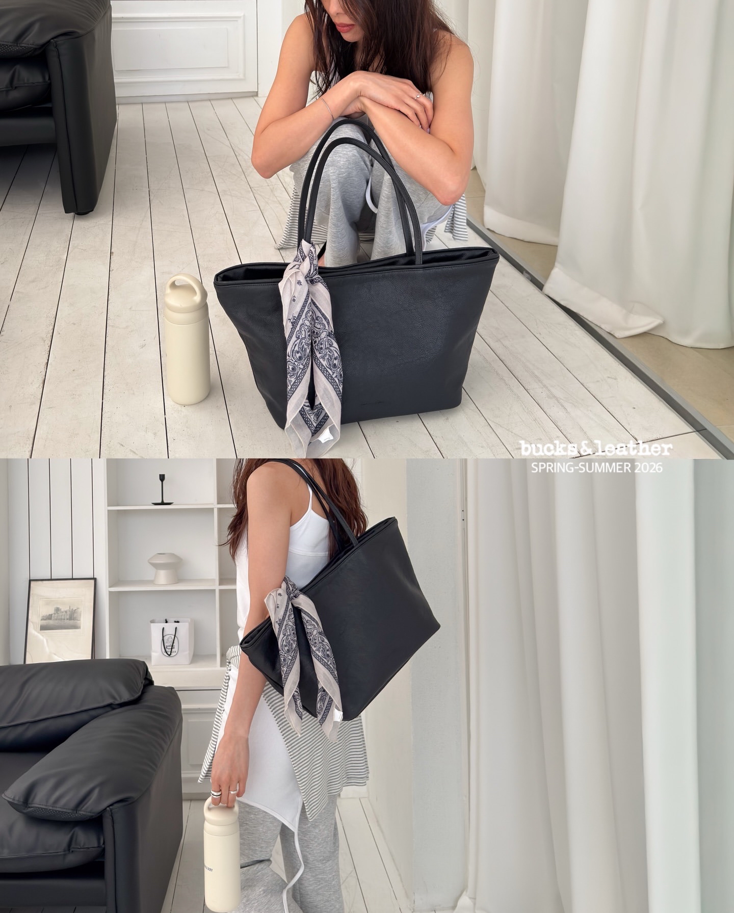 【26SS 】預訂_Middle Shopper by Bucks & Leather