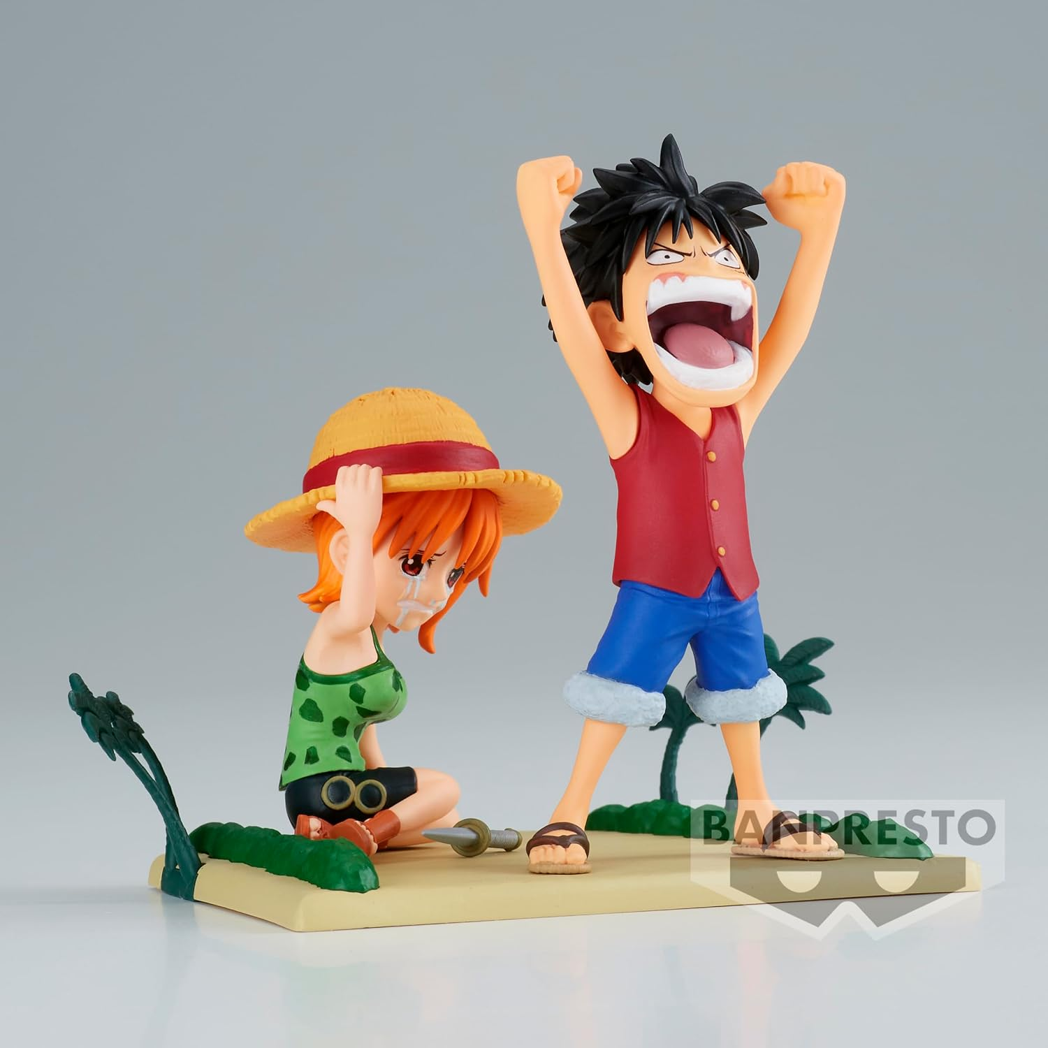 Banpresto, World Collectable Figure (WCF): One Piece, Log Stories, Luffy & Nami