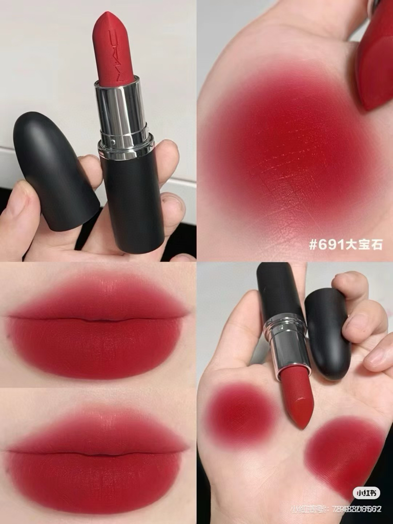 M.A.C 新尤霧彈子彈頭啞光唇膏 316 912 314 925 923