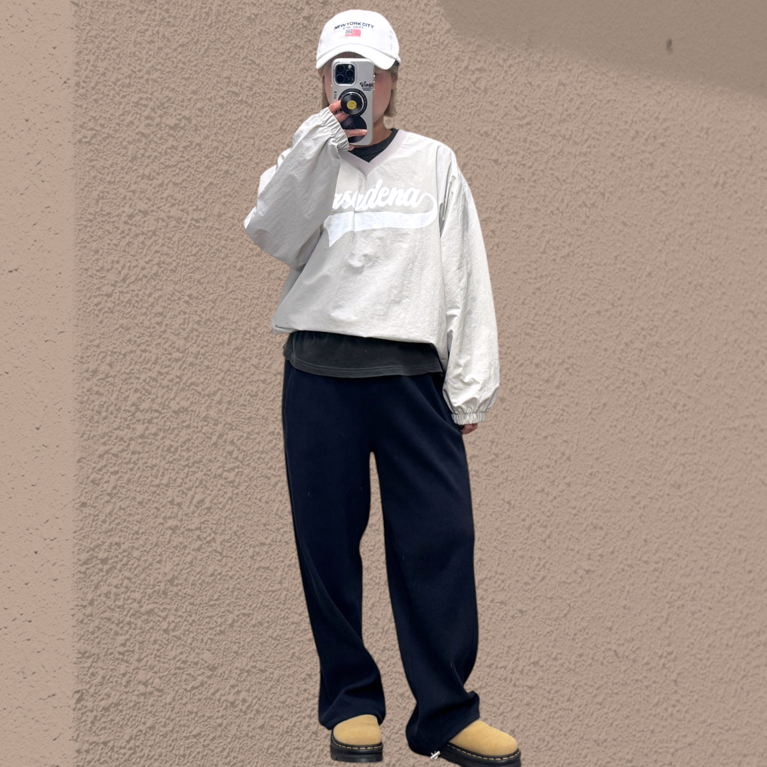 221569 V領”Pasadena “長袖Tee
