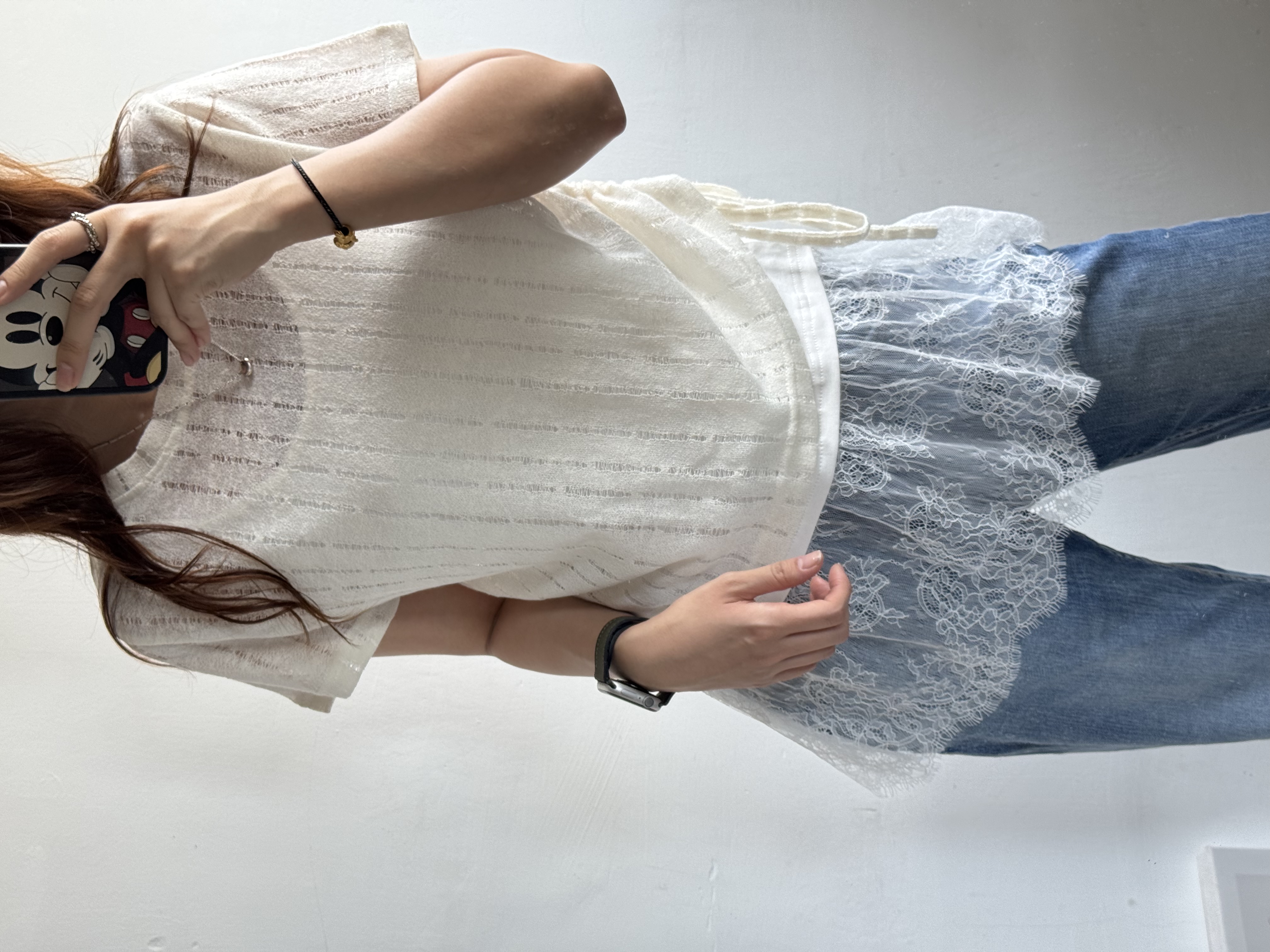 針織+吊帶lace set 
