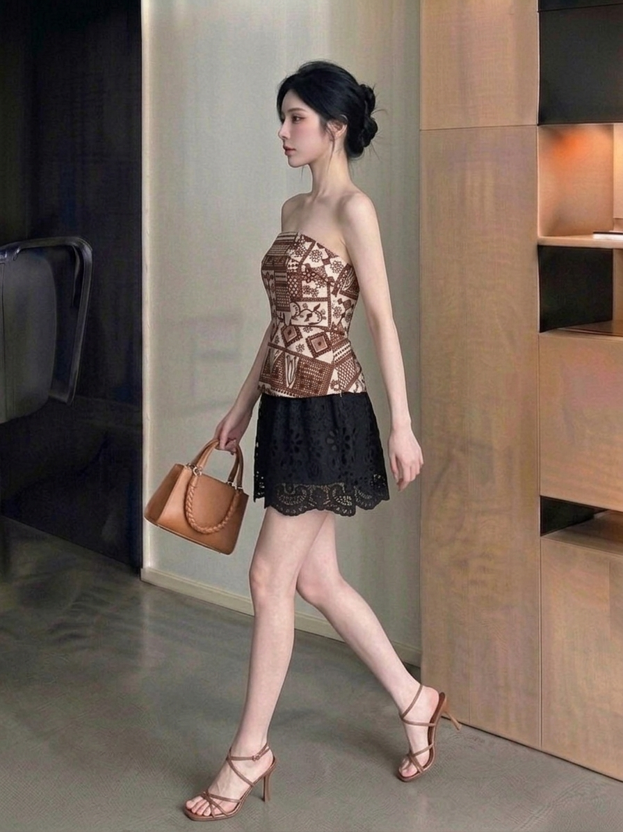 Batik Tube Top M252